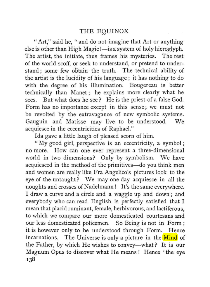 Original scan of The Equinox (Volume I, Number VI), PDF page 146