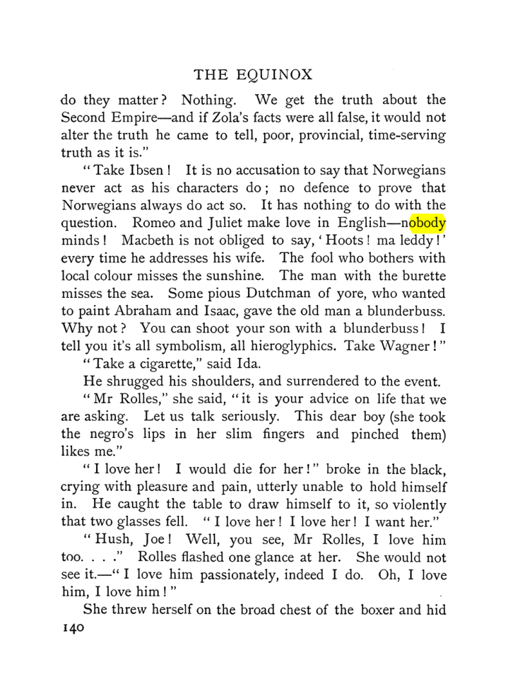 Original scan of The Equinox (Volume I, Number VI), PDF page 148