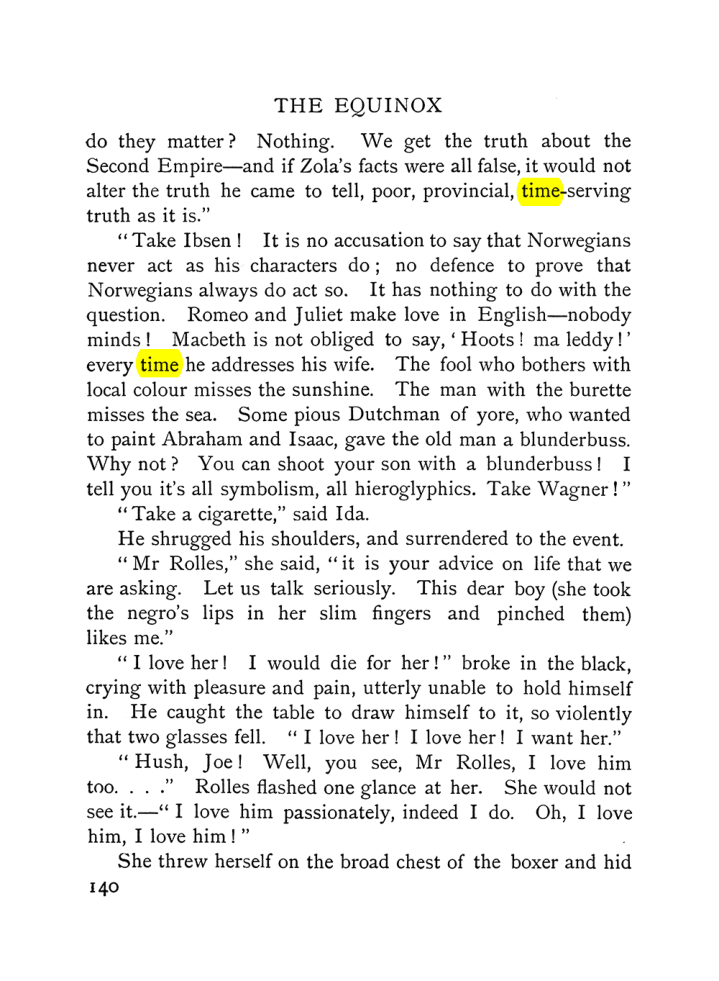 Original scan of The Equinox (Volume I, Number VI), PDF page 148