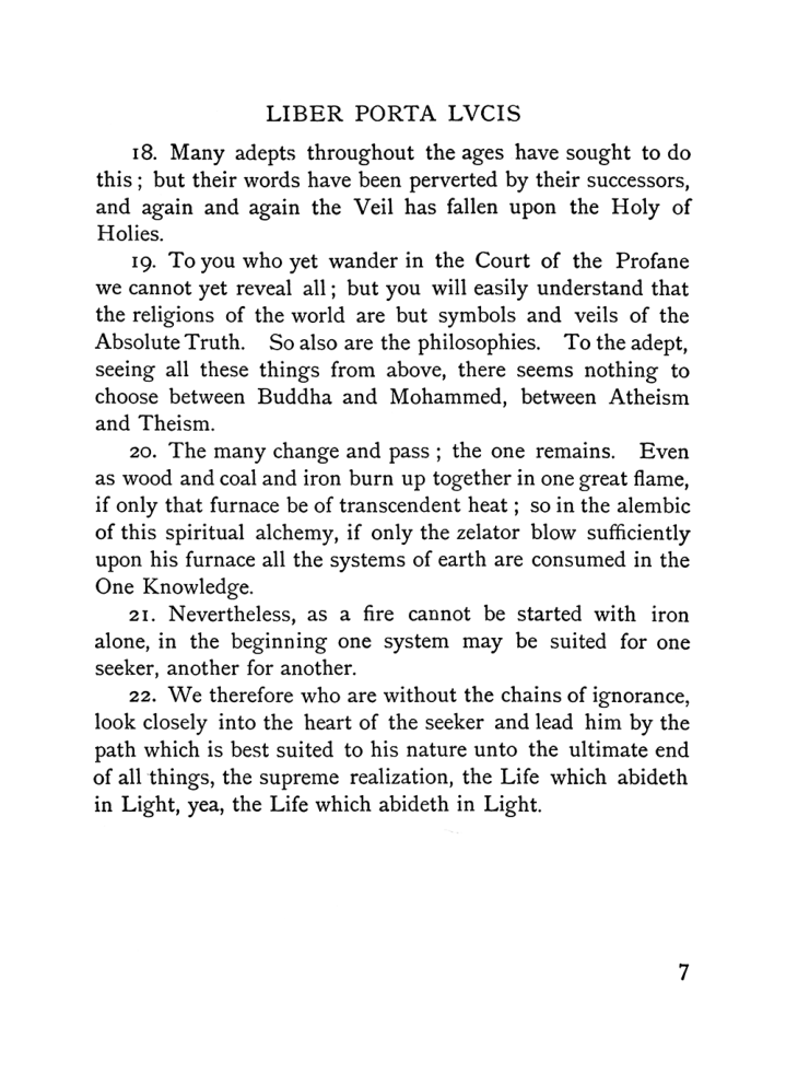 Original scan of The Equinox (Volume I, Number VI), PDF page 15