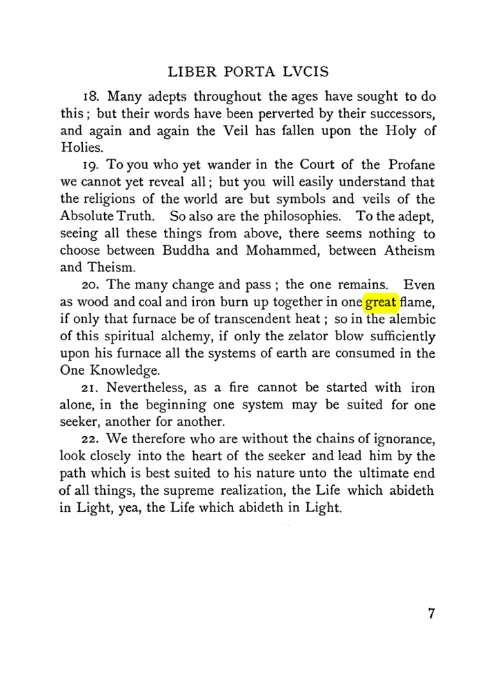 Original scan of The Equinox (Volume I, Number VI), PDF page 15