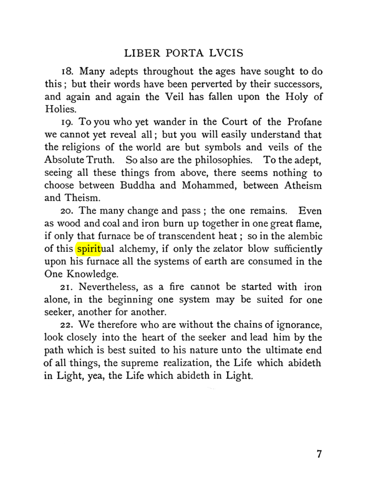 Original scan of The Equinox (Volume I, Number VI), PDF page 15