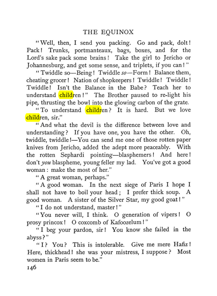 Original scan of The Equinox (Volume I, Number VI), PDF page 154