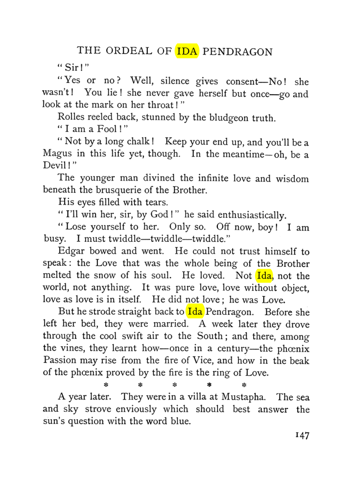 Original scan of The Equinox (Volume I, Number VI), PDF page 155