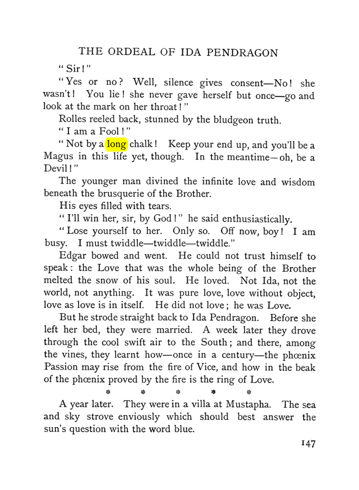 Original scan of The Equinox (Volume I, Number VI), PDF page 155