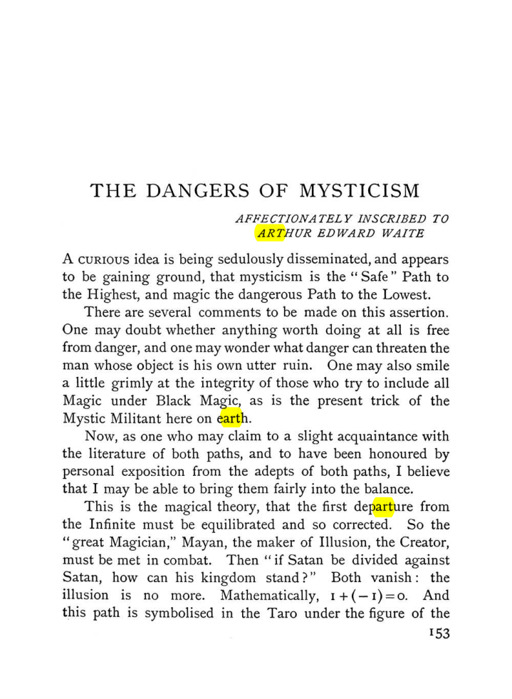Original scan of The Equinox (Volume I, Number VI), PDF page 161