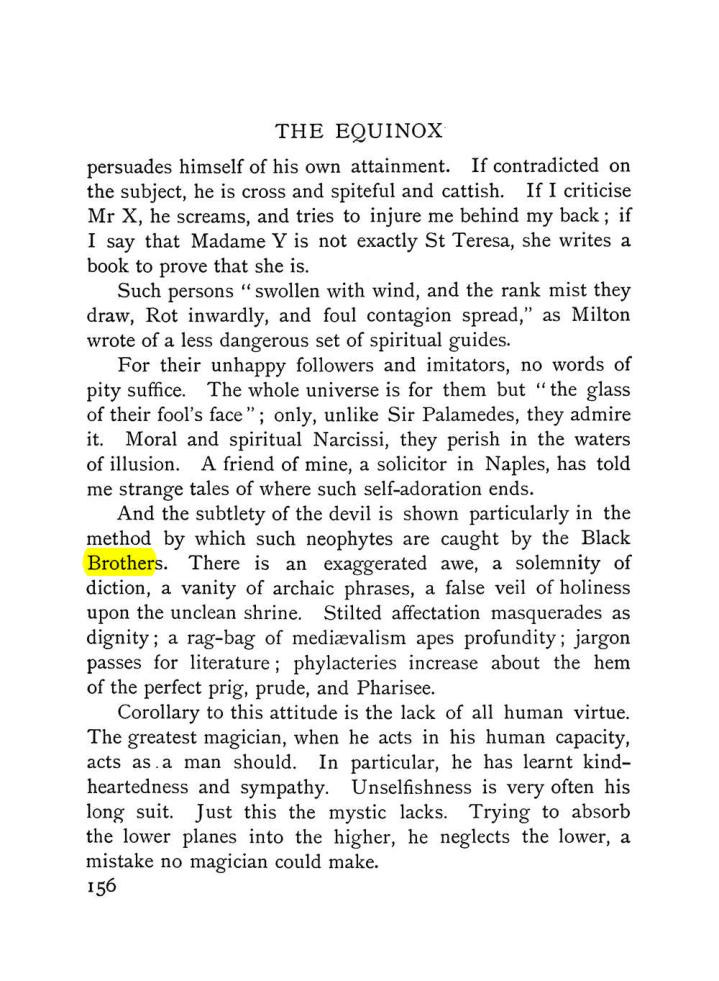 Original scan of The Equinox (Volume I, Number VI), PDF page 164