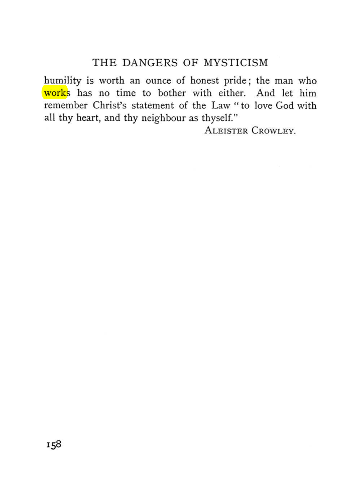 Original scan of The Equinox (Volume I, Number VI), PDF page 166