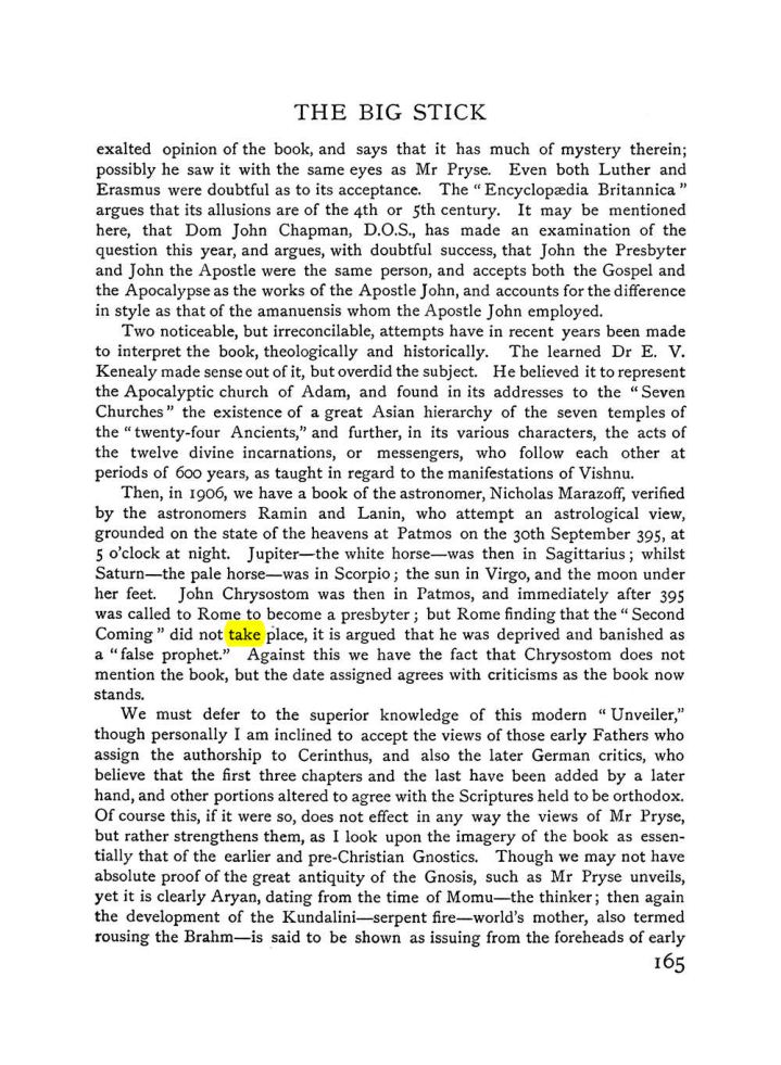Original scan of The Equinox (Volume I, Number VI), PDF page 173