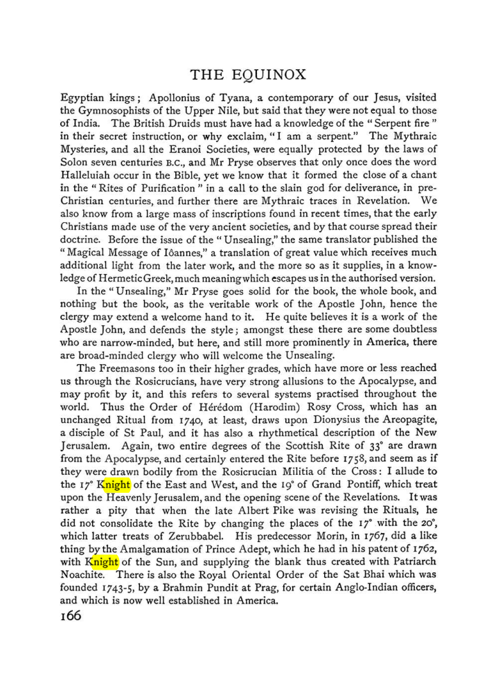 Original scan of The Equinox (Volume I, Number VI), PDF page 174