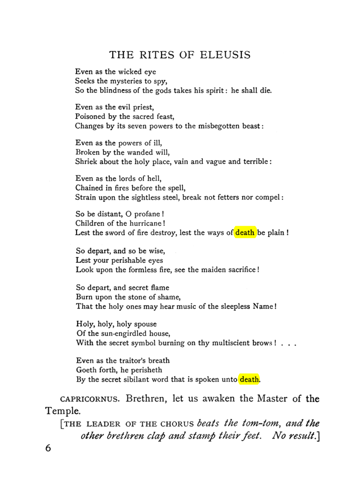 Original scan of The Equinox (Volume I, Number VI), PDF page 188