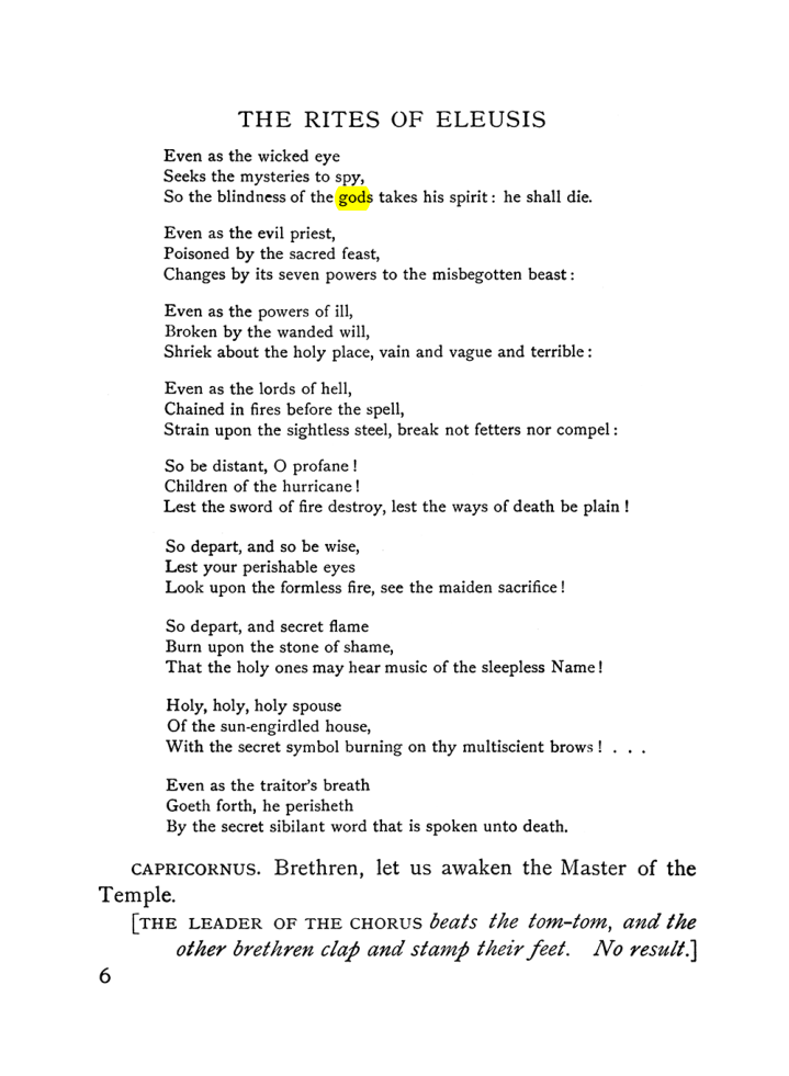 Original scan of The Equinox (Volume I, Number VI), PDF page 188