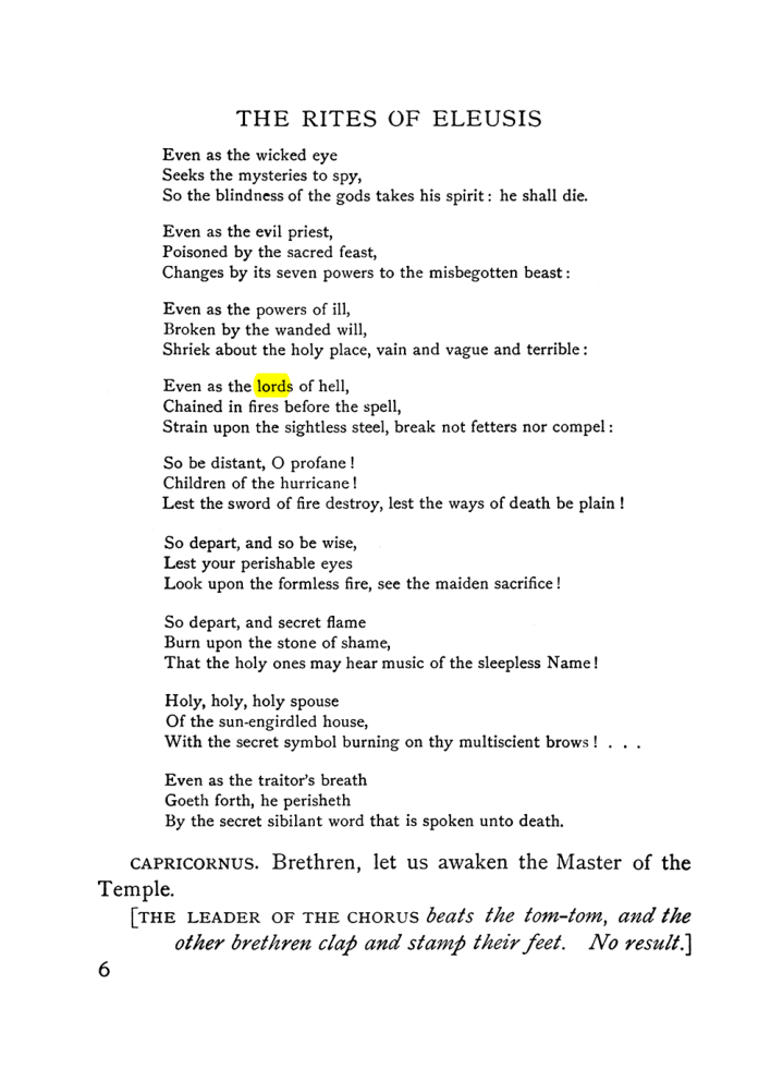 Original scan of The Equinox (Volume I, Number VI), PDF page 188