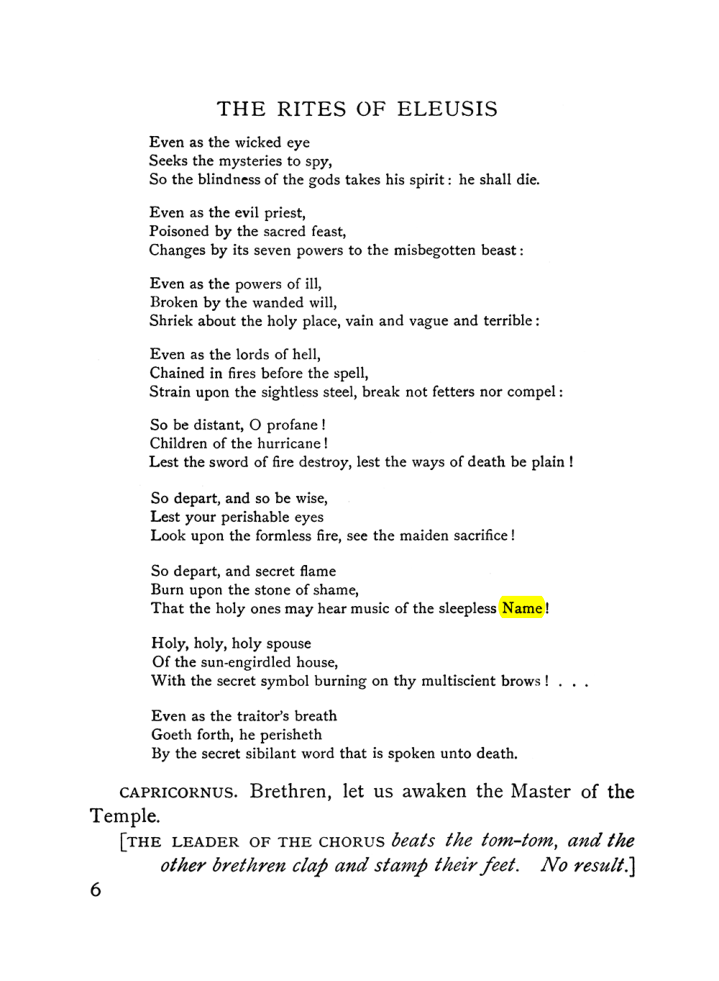 Original scan of The Equinox (Volume I, Number VI), PDF page 188