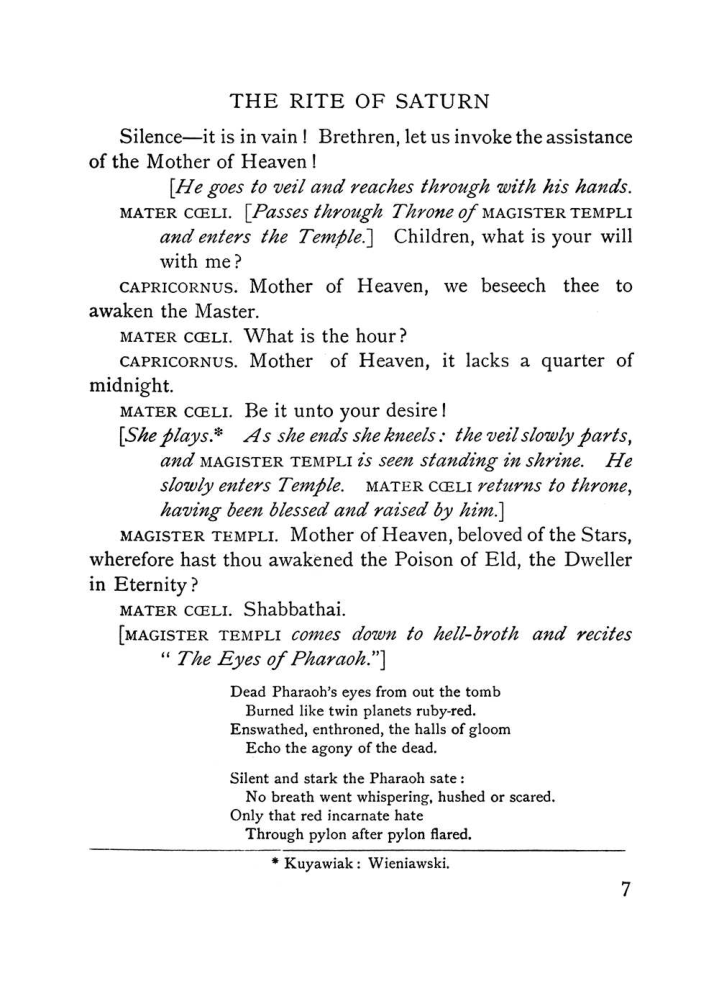 Original scan of The Equinox (Volume I, Number VI), PDF page 189
