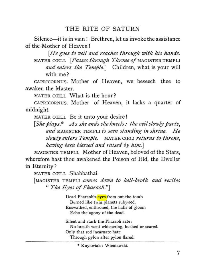 Original scan of The Equinox (Volume I, Number VI), PDF page 189