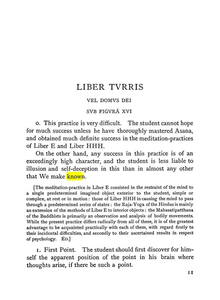 Original scan of The Equinox (Volume I, Number VI), PDF page 19