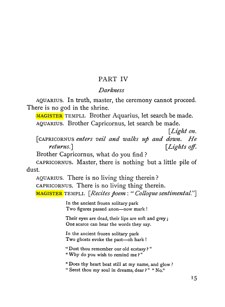 Original scan of The Equinox (Volume I, Number VI), PDF page 197
