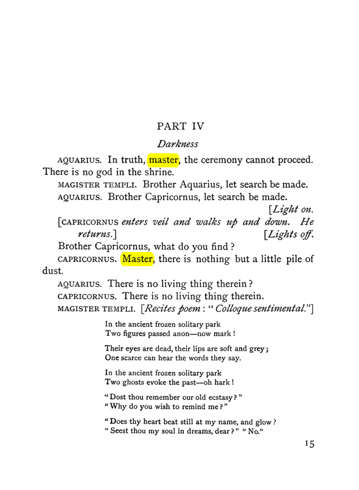 Original scan of The Equinox (Volume I, Number VI), PDF page 197