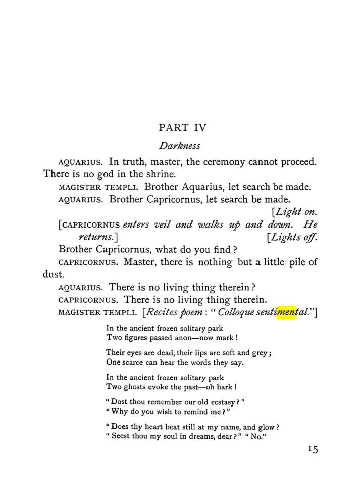 Original scan of The Equinox (Volume I, Number VI), PDF page 197