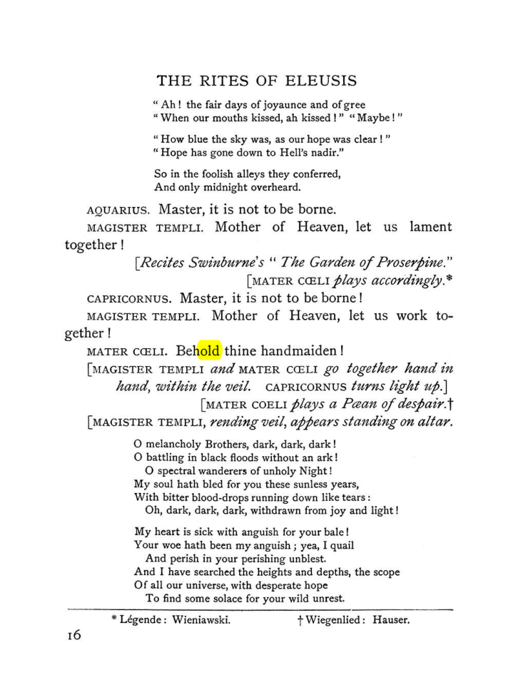 Original scan of The Equinox (Volume I, Number VI), PDF page 198