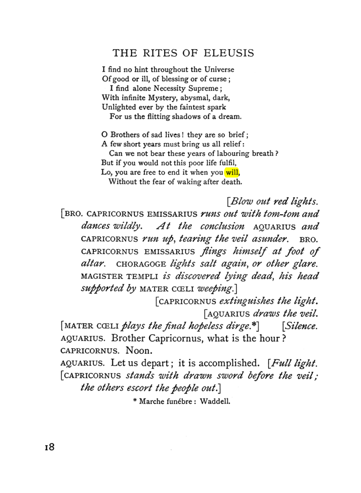 Original scan of The Equinox (Volume I, Number VI), PDF page 200