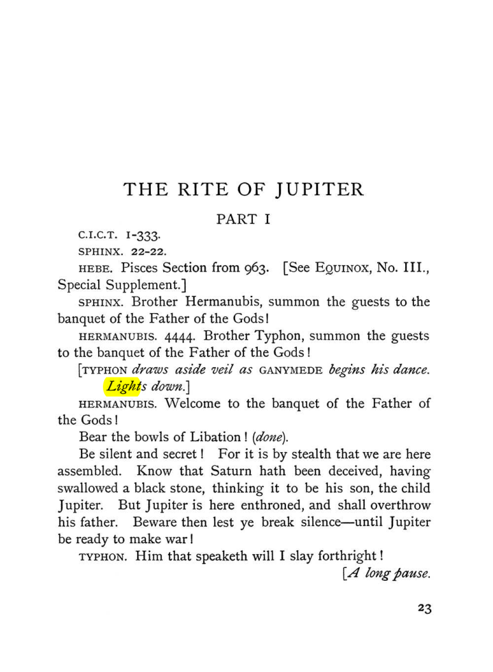 Original scan of The Equinox (Volume I, Number VI), PDF page 203