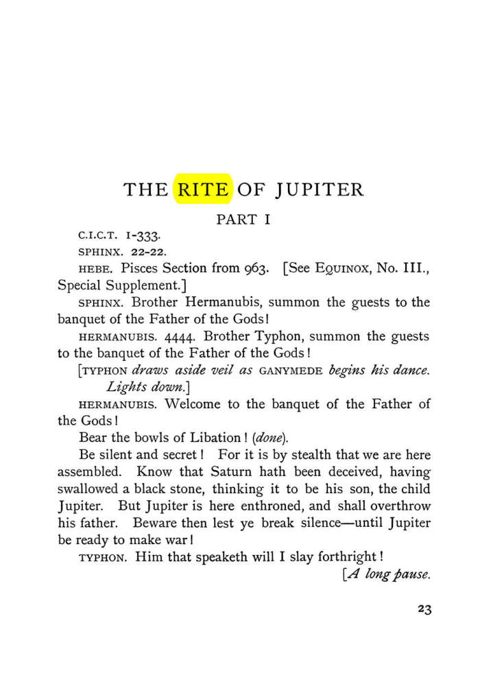 Original scan of The Equinox (Volume I, Number VI), PDF page 203