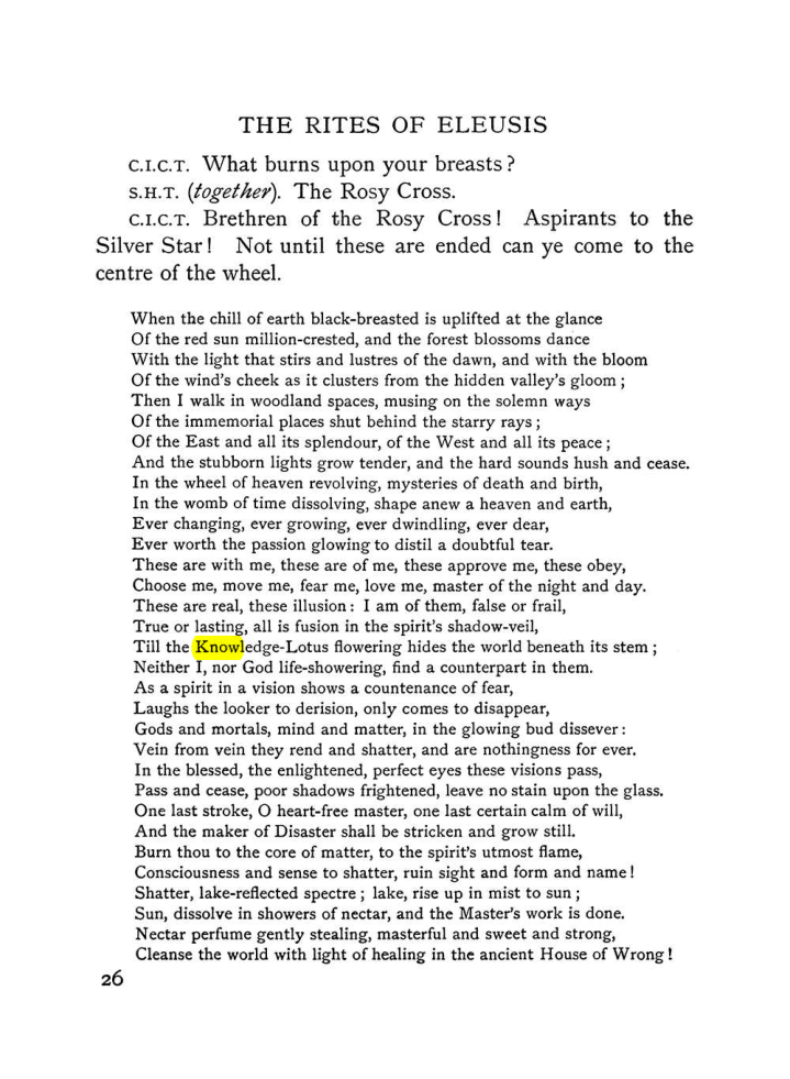 Original scan of The Equinox (Volume I, Number VI), PDF page 206
