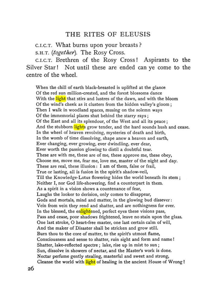 Original scan of The Equinox (Volume I, Number VI), PDF page 206