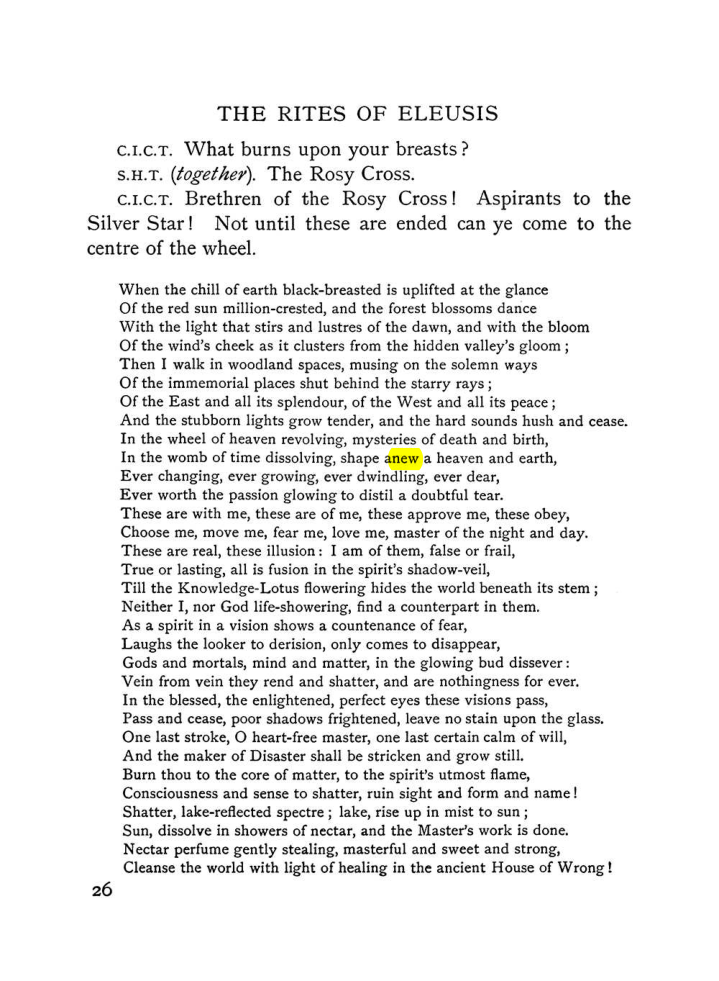 Original scan of The Equinox (Volume I, Number VI), PDF page 206