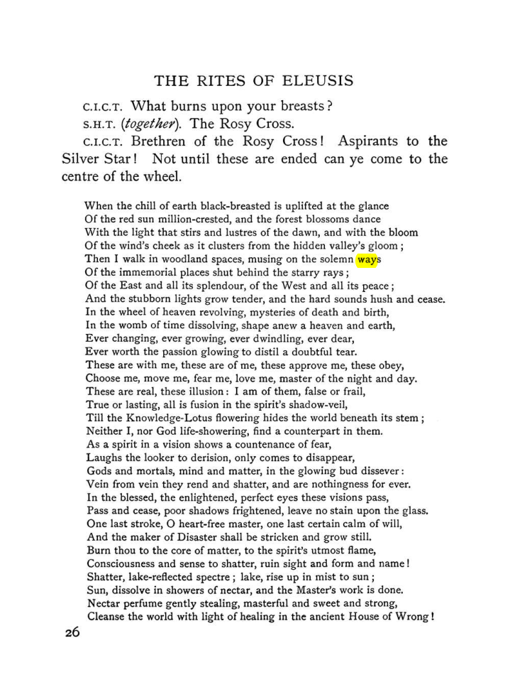 Original scan of The Equinox (Volume I, Number VI), PDF page 206