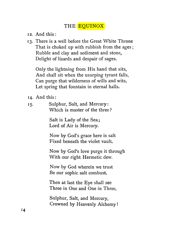 Original scan of The Equinox (Volume I, Number VI), PDF page 22