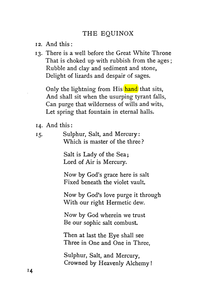Original scan of The Equinox (Volume I, Number VI), PDF page 22