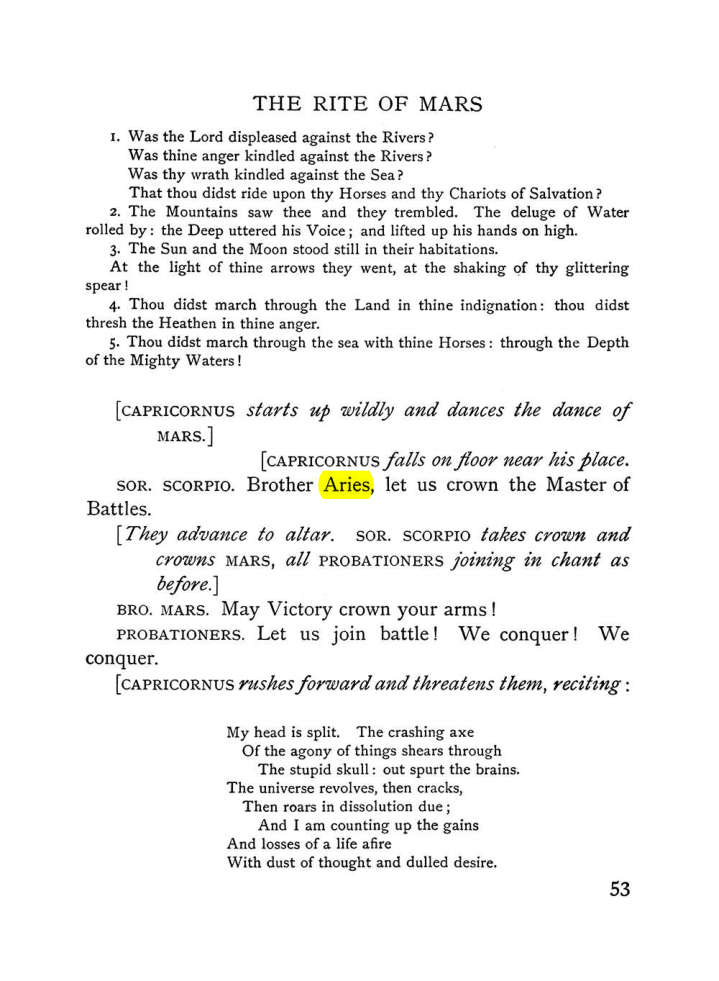 Original scan of The Equinox (Volume I, Number VI), PDF page 231