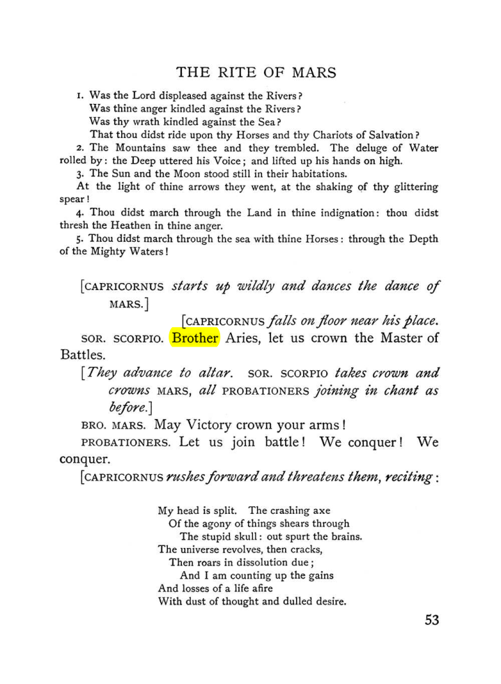 Original scan of The Equinox (Volume I, Number VI), PDF page 231