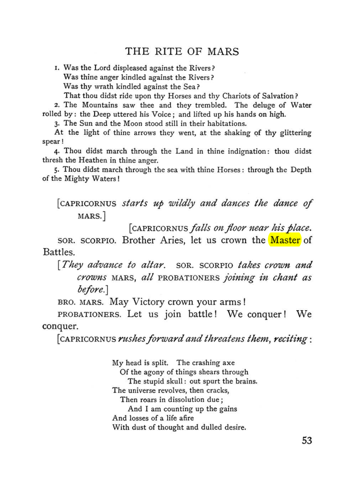 Original scan of The Equinox (Volume I, Number VI), PDF page 231