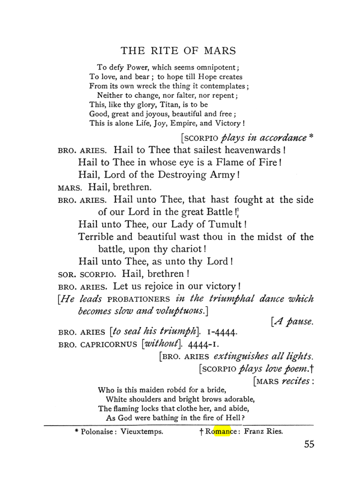 Original scan of The Equinox (Volume I, Number VI), PDF page 233