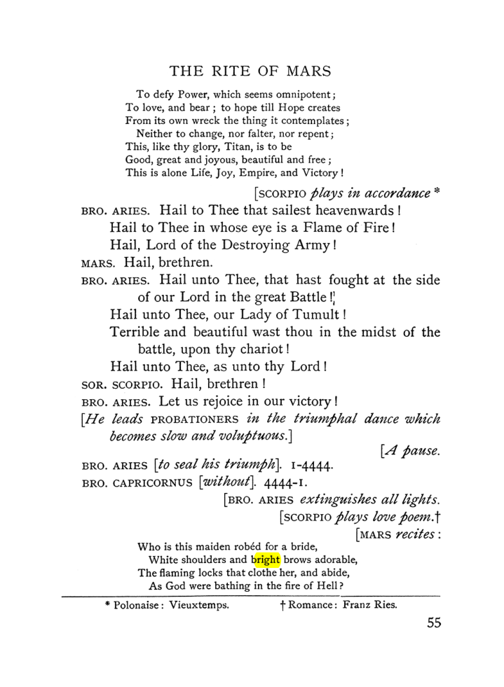 Original scan of The Equinox (Volume I, Number VI), PDF page 233