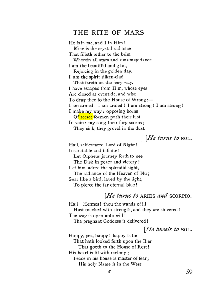 Original scan of The Equinox (Volume I, Number VI), PDF page 237
