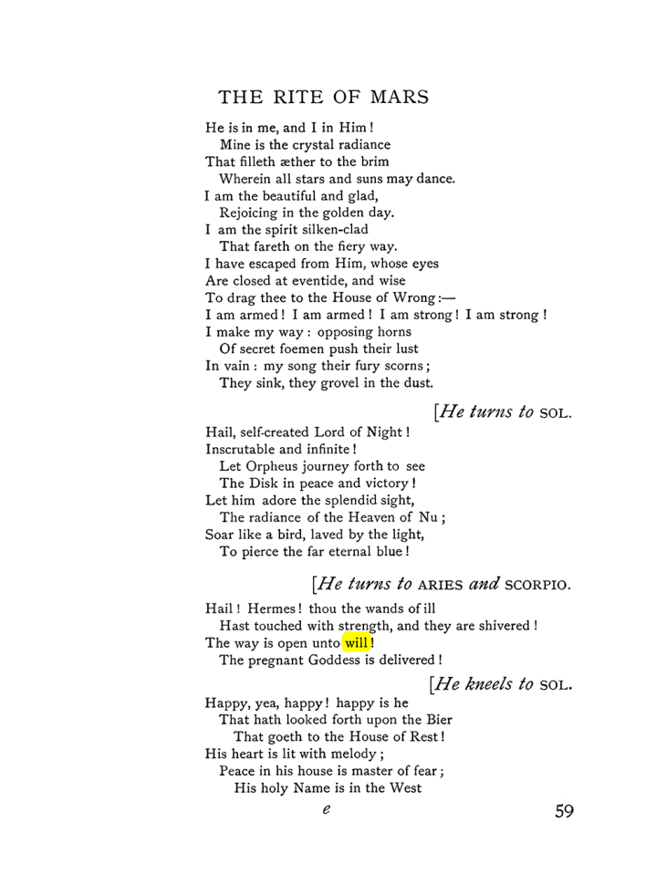 Original scan of The Equinox (Volume I, Number VI), PDF page 237