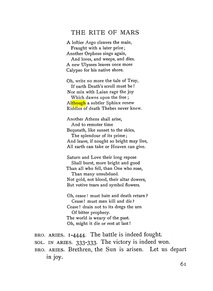 Original scan of The Equinox (Volume I, Number VI), PDF page 239