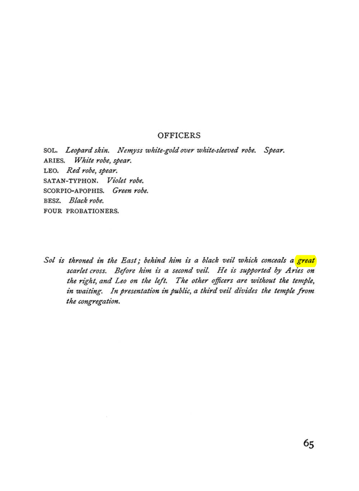 Original scan of The Equinox (Volume I, Number VI), PDF page 243