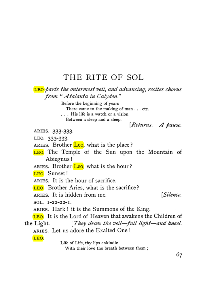 Original scan of The Equinox (Volume I, Number VI), PDF page 245