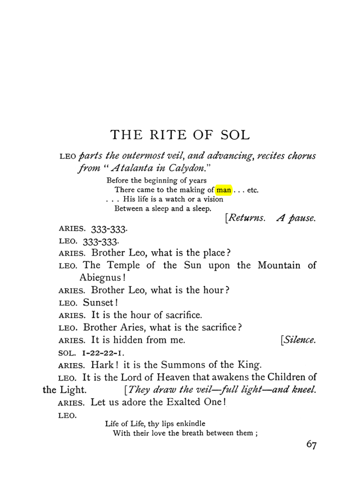 Original scan of The Equinox (Volume I, Number VI), PDF page 245