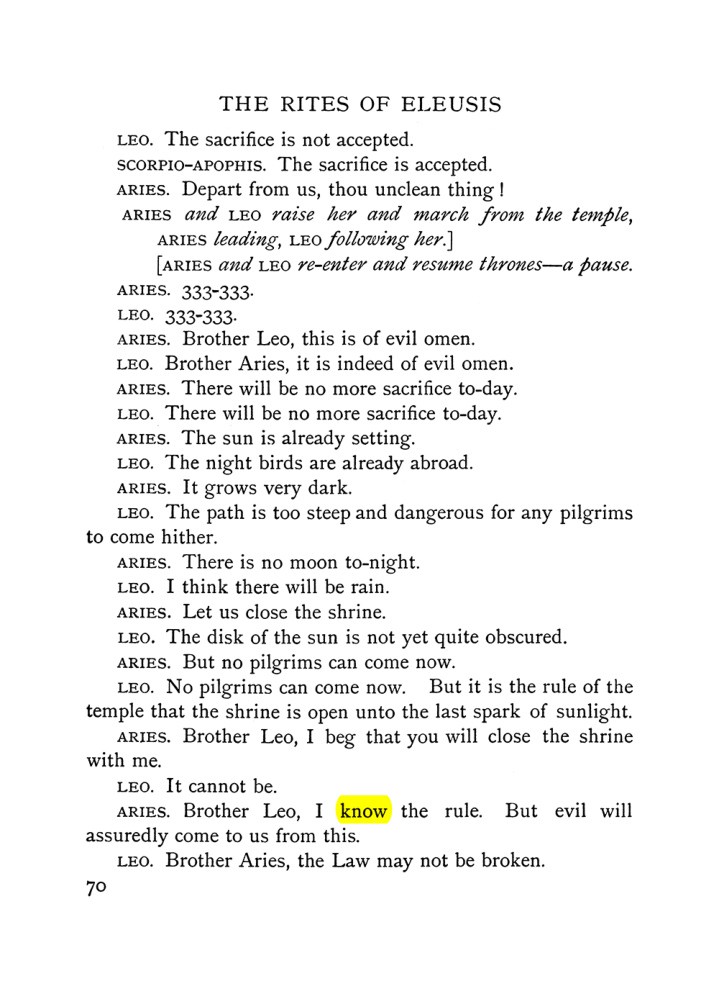 Original scan of The Equinox (Volume I, Number VI), PDF page 248