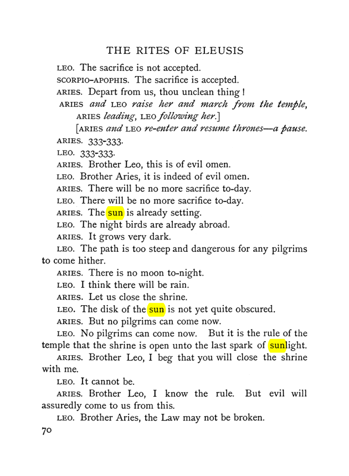 Original scan of The Equinox (Volume I, Number VI), PDF page 248