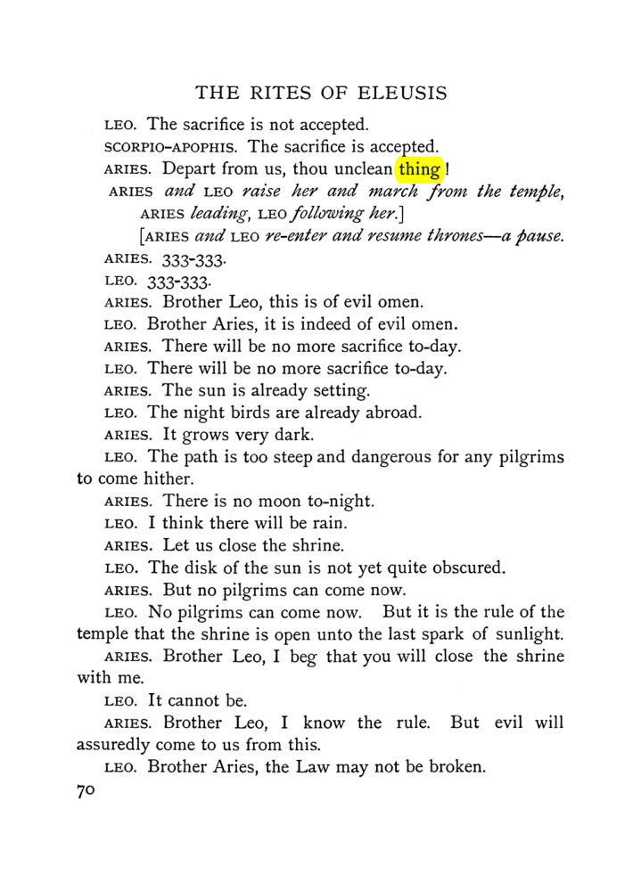 Original scan of The Equinox (Volume I, Number VI), PDF page 248