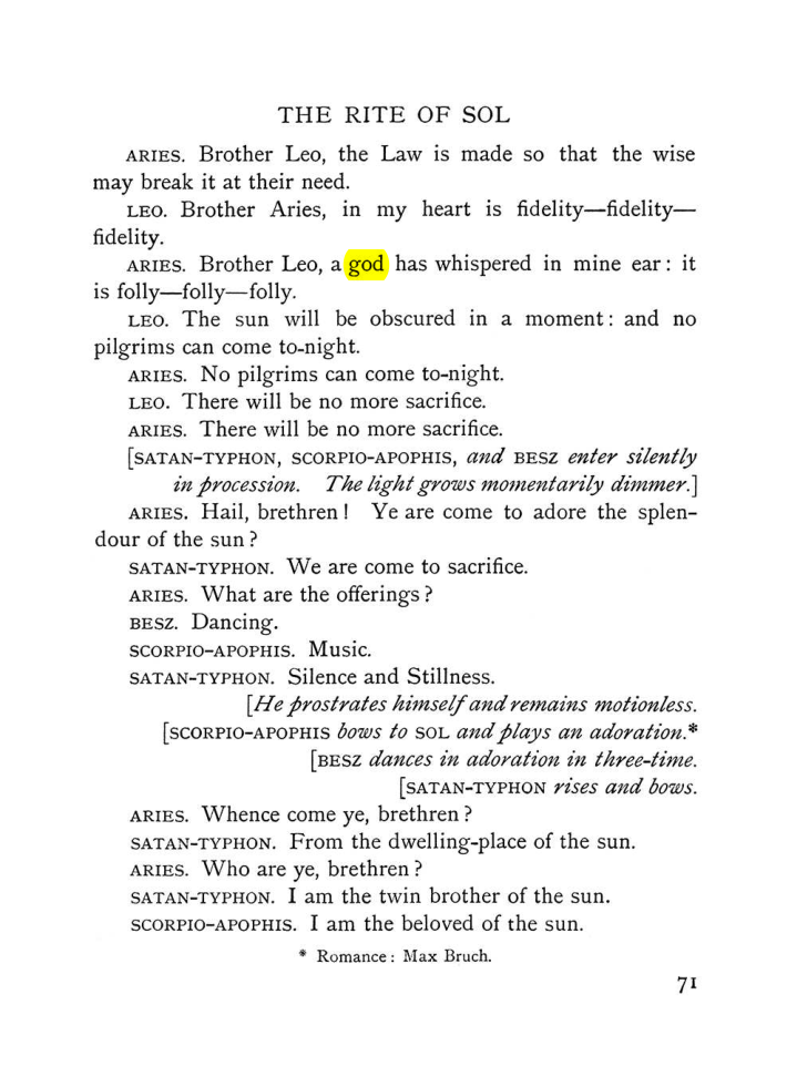 Original scan of The Equinox (Volume I, Number VI), PDF page 249