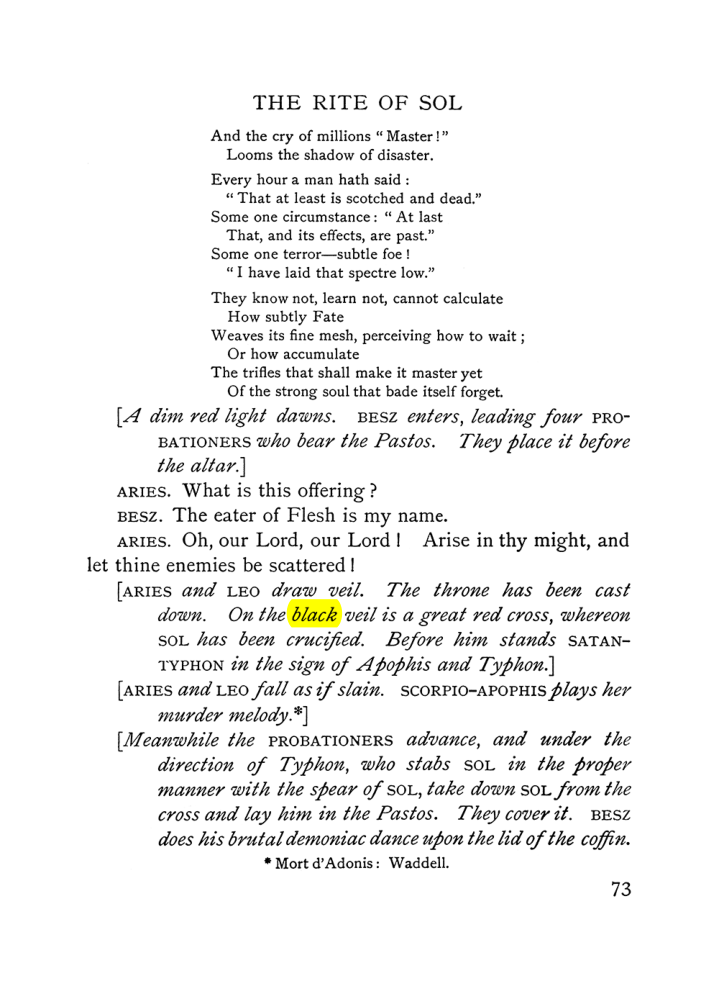 Original scan of The Equinox (Volume I, Number VI), PDF page 251